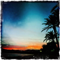 Sunset Santa Eulalia