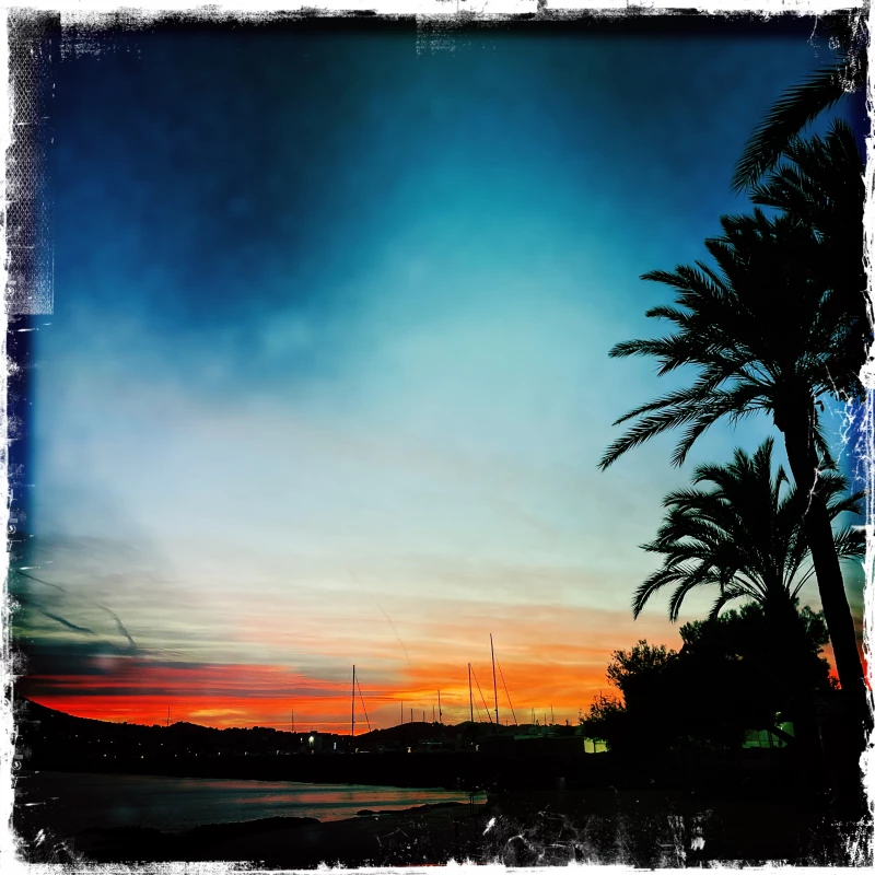 Sunset Santa Eulalia